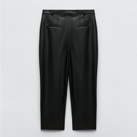Zara Black Straight Leg Pants - Picture 7 of 7